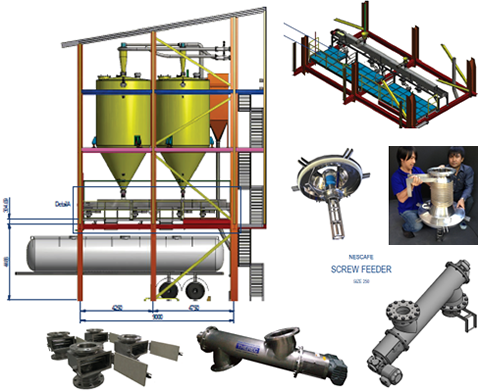 Bulk Truck Loading Systems Pneumatic Conveying System Thailand 